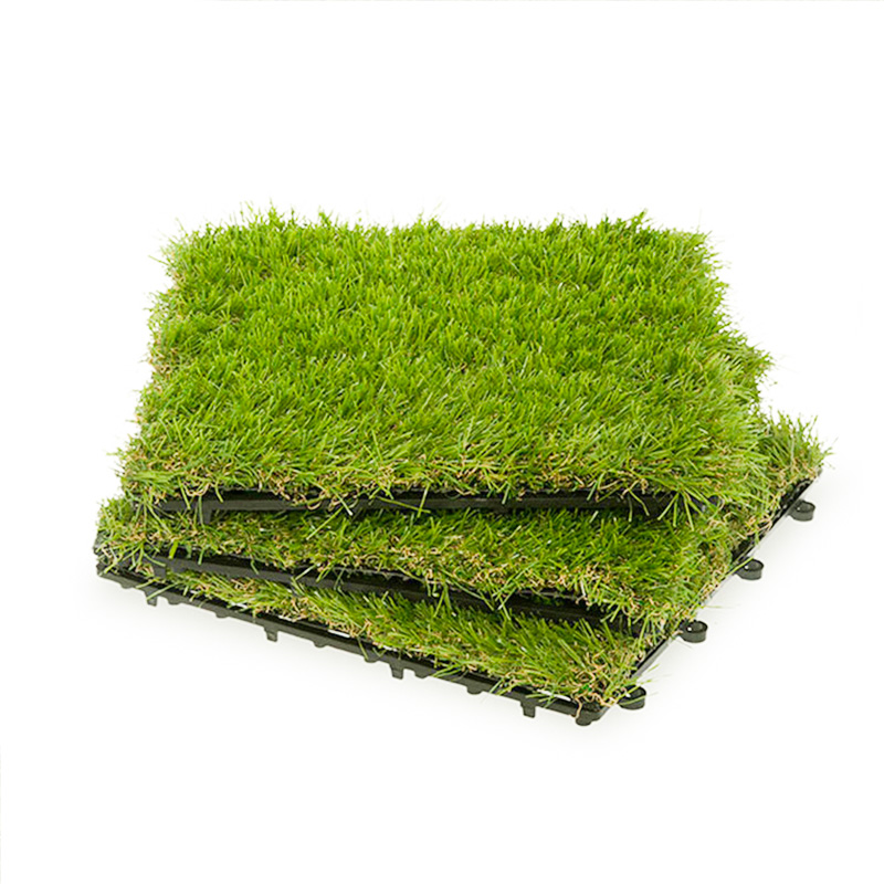 Piastrelle per ponte in erba artificiale per protezione ambientale esterna